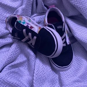 Checkerboard Colorful Vans